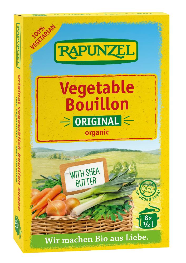 terning, 8 x 10,5 g, vegetar, Rapunzel | Norganic
